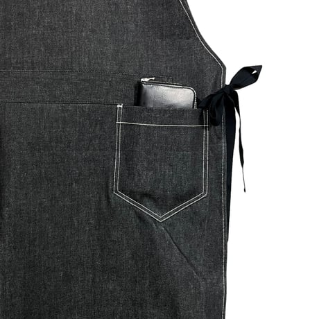 ASEEDONCLOUD"Handwerker HW apron"(black denim)unisex