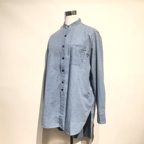 TigreBrocante"indigo chambray india stand shirts"(fade)unisex