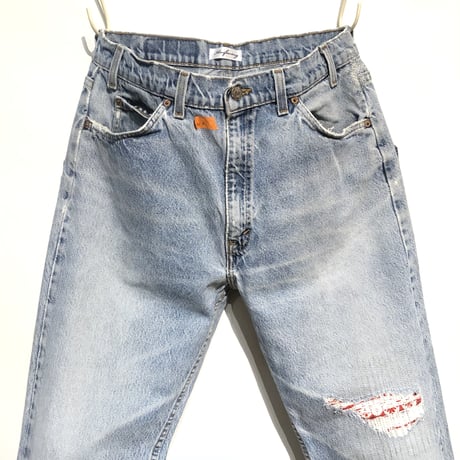 KNIFEWING "rebuild series" used US Levi's bandana remake(80A)unisex