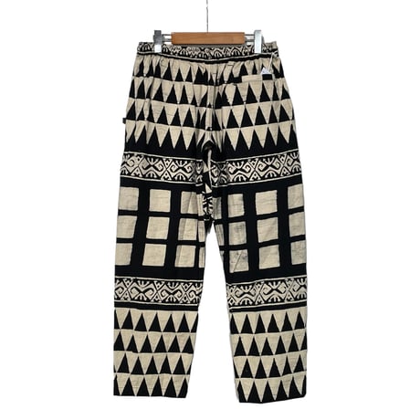 Jawndi "santai pants" batik strip barong(blk×ntl)