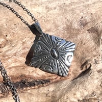 indian jewelry "Wilson Jim(navajo)"stampwork top