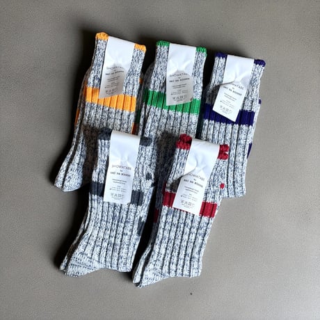 decka quality socks "showatabe by BLU NA BOINNE"Heavyweight Socks/Heathered Color