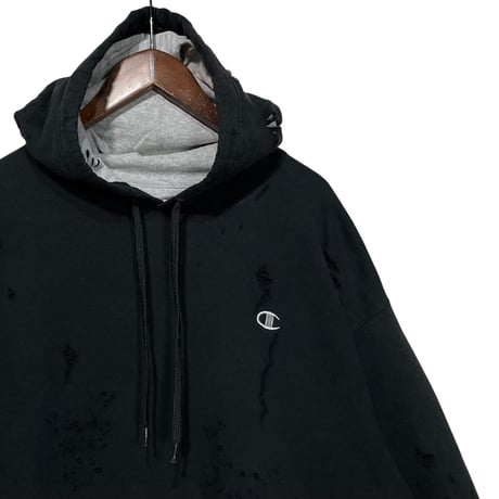 SUBTLE Re label "used damage parka" (unisex) E