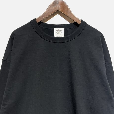Jackman"strerch himo long sleeve shirts"(black) unisex