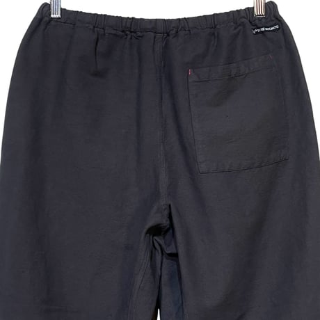 TigreBrocante"hoot cotton tagosaku long pants“(sumikuro)unisex