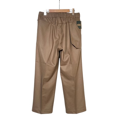 ASEEDONCLOUD"Handwerker wool flannel HW hands free trousers"(camel)unisex