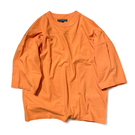 TigreBrocante"20天竺 old school half sleeve"(orange)unisex