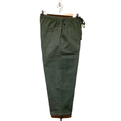 SlowHands”RCL tent loose wanderer pants"(olive-M)unisex