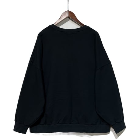 CAERULA PER LIGHTS"Crew Sweat"(black)unisex