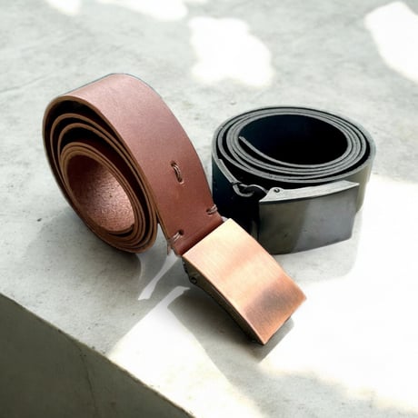 ASEEDONCLOUD"Handwerker leather belt"