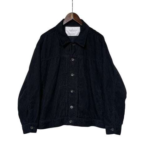 CAERULA PER LIGHTS"corduroy blouson"(black)unisex