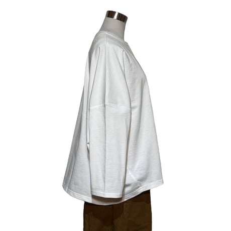 Linen ya"delave cardigan"(white)women's