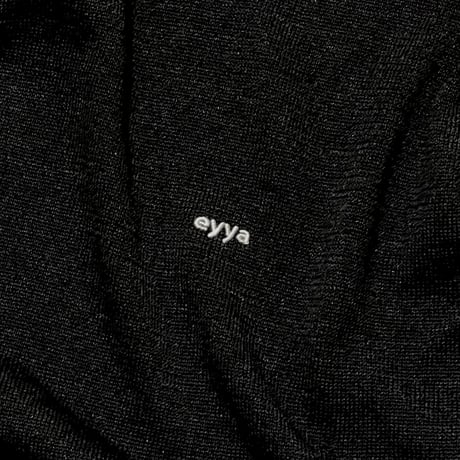 eyya"linen nylon crew neck"(black)unisex