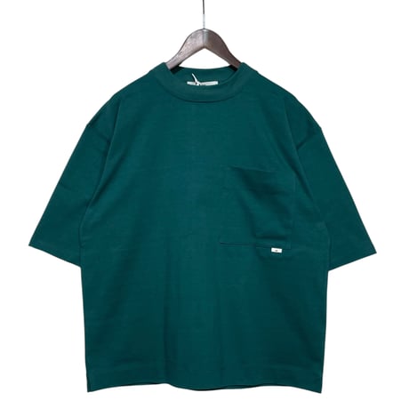 amne "HEAVY PLATING pocket tee" (green) unisex