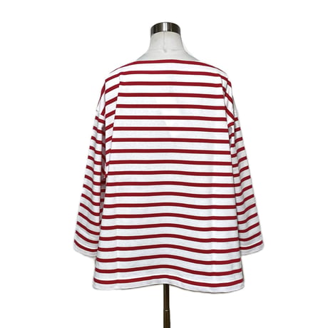 amne "BORDER"gride basque (red)unisex