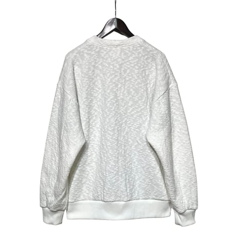 Jackman"slub knit cardigan"(white) unisex