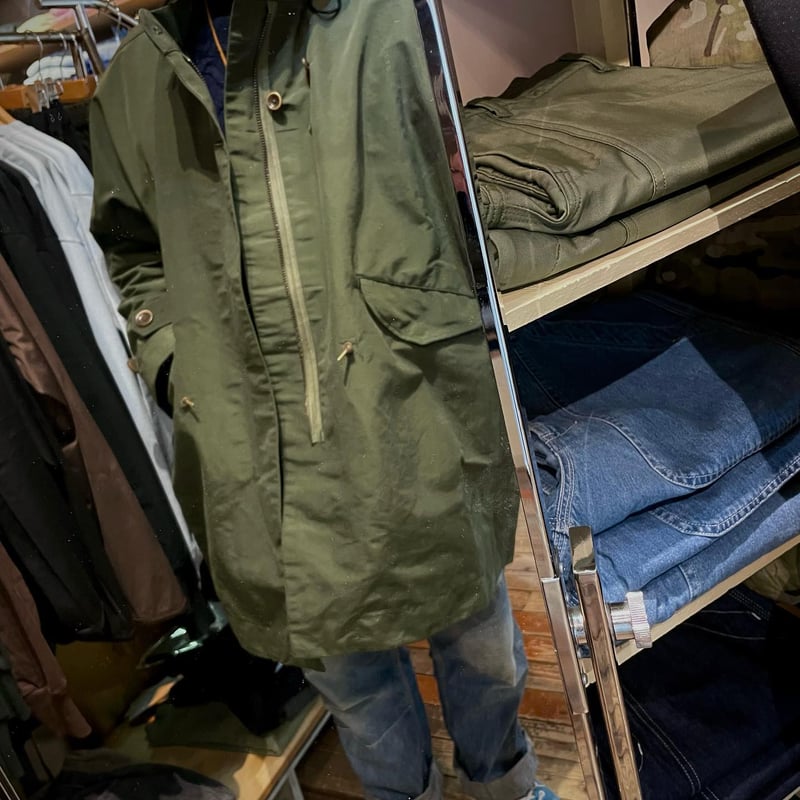 完売品　FUNSET OF ART 強撥水CNグログランTAISHOUコート FUNSET OF ART “C/N grosgrain military TAISHOU c