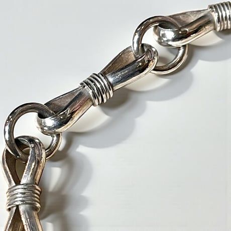 indian jewelry "andy cadman(navajo)" handmade chain bracelet