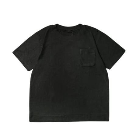 HOLIDAY TRUNKS"homebody3 Pile Short sleeve tee Ver2.0(black)unisex