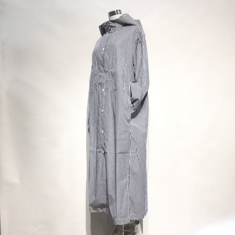 TigreBrocante"london stripe hoodie long onepiece"(kinari)women's