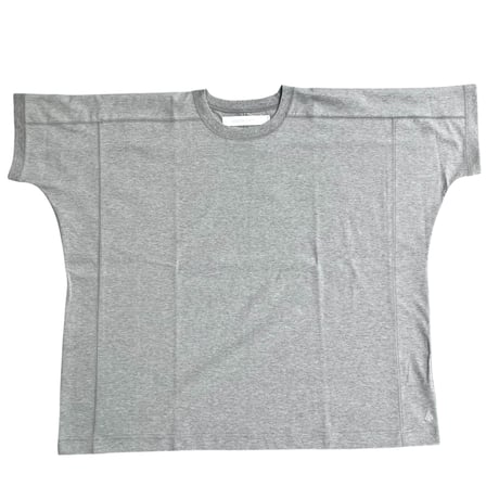 ASEEDONCLOUD"shokuonshitsu T-shirts intial embroidery"(grey)unisex