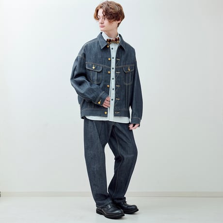 H.UNIT “Lee×H.UNIT 101Z RIDERS" (indigo) unisex