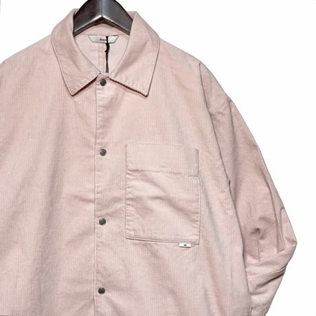 amne "14CORDUROY"coaching jacket (pink) unisex