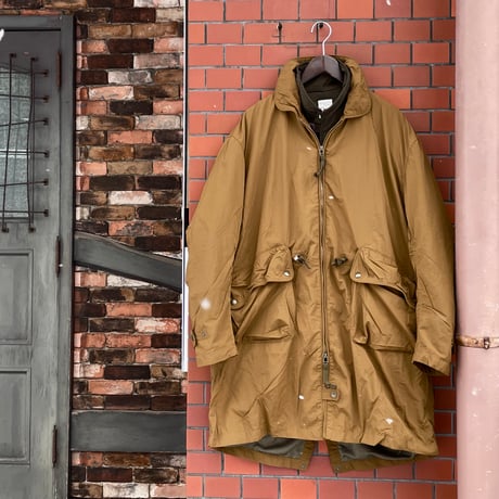 dip ltd"nylon×mesh military type coat"(khaki)unisex