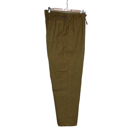 TigreBrocante"zimbabwe cotton tagosaku long pants“(beige) unisex