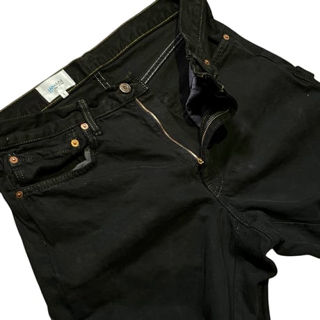yoused "double black painter pants" (dbl black) size.1B unisex