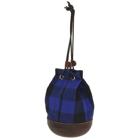 Butler Verner Sails "mold leather buffalo check purse"