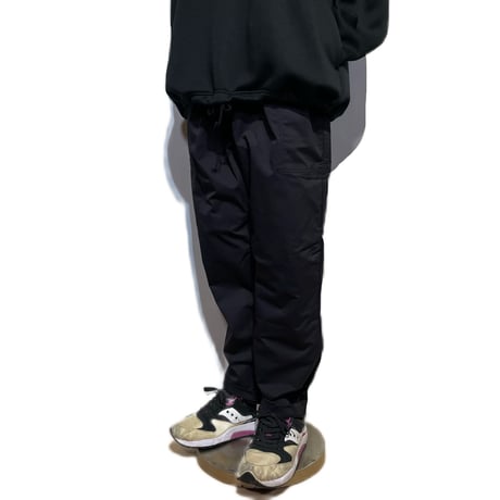 FUNSET OF ART "nylon gabardine HAKAMA stretch climbing pants"(black)unisex