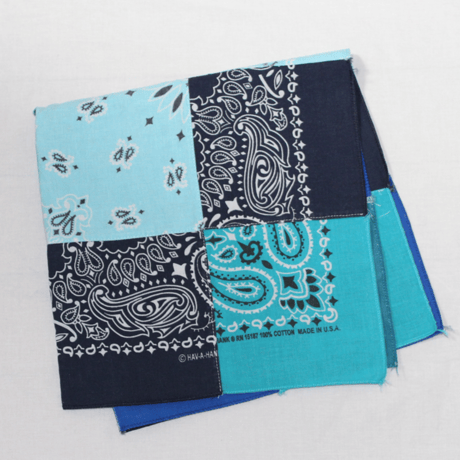 KNIFEWING "patch work bandana"