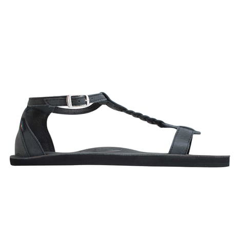 RAINBOW SANDALS "the kalafia ankle strap"(black)women's