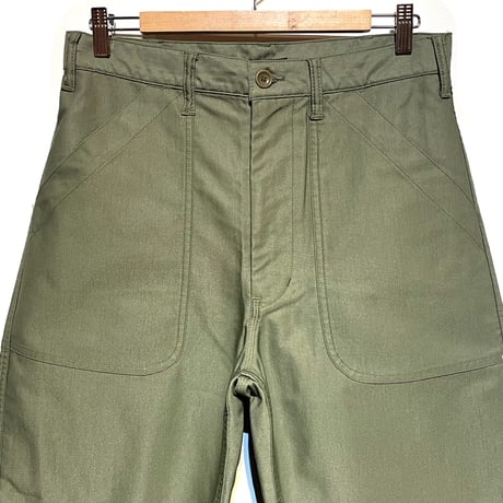 TigreBrocante"cotton×nylon mole skin baker pants"(khaki)unisex