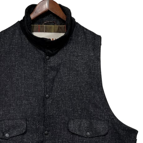 PORTRAITE"over vest"(charcoal tweed)unisex