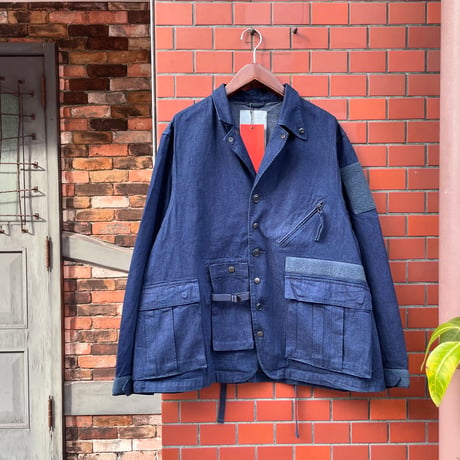 MOBTARIA"backpack field jacket"(indigo) unisex