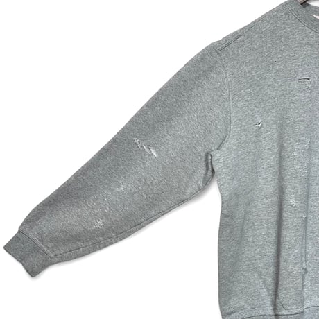 SUBTLE Re label "used damage sweat" (unisex) A