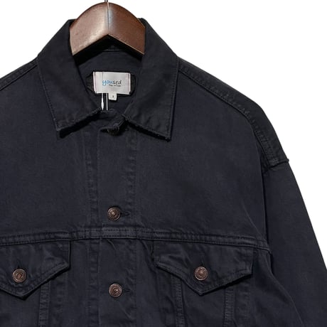 yoused "special black vintage jacket" (sp black) size.1 unisex