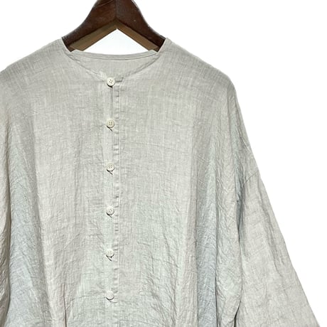 Linen ya"light jackte"(gray)women's
