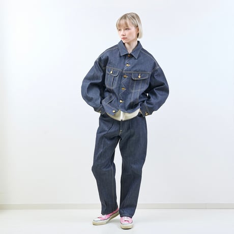 H.UNIT "Lee×H.UNIT BIG RIDER" (indigo) unisex