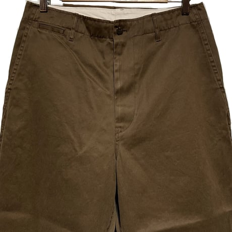 H.UNIT "Weapon work trousers used wash"(brown)unisex