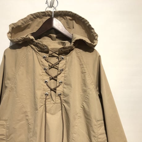 TigreBrocante"Lace UP Parka"(cafe ou lait)unisex