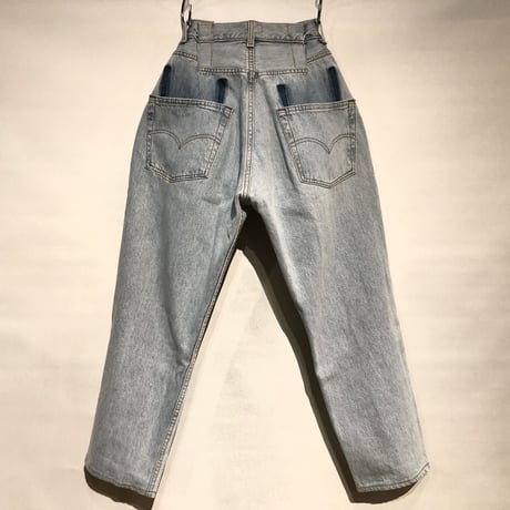 KNIFEWING"USA501 remake buck cut wide pants"(B) women's