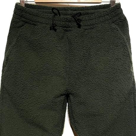Jackman"boa trousers"(dark ivy)