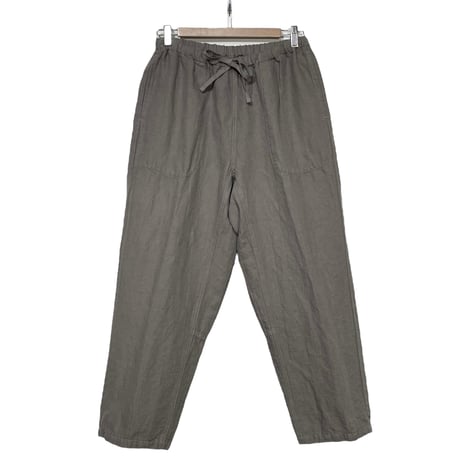 TigreBrocante"cotto linen twill Tagosaku Pants“(graige)unisex