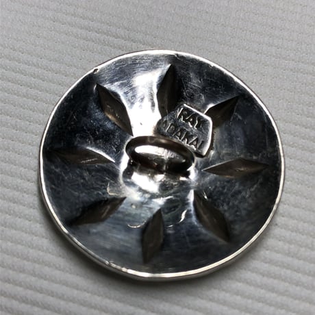 indian jewelry “ray adakai(navajo)” stamped concho heir elastic B