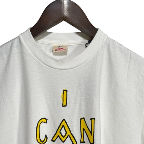 TigreBrocante"I CAN AND I WILL S/S T-shirts"(white)unisex