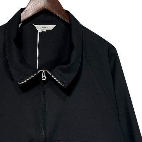 amne"GABARDINE"covered blouson(black)unisex