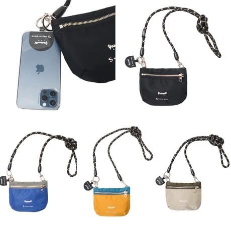 YOSEMITE STRAP®×master-piece "mobile strap pouch"unisex